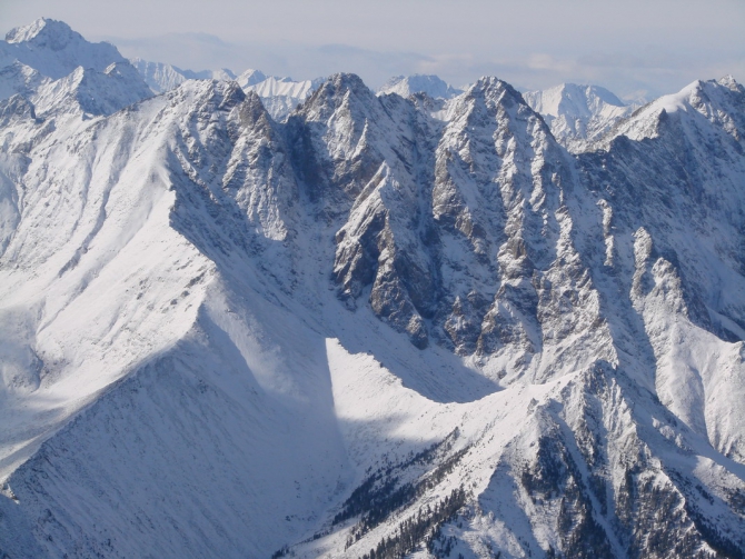 Саяны, Кынгарга, ноябрь. (Альпинизм, тункинские гольцы)