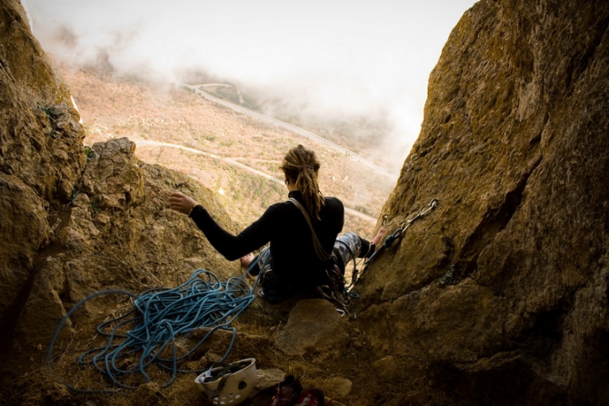 Маленький шаг вперед. (Альпинизм, free solo, крым, форосский кант, семерка, андрей нефёдов)