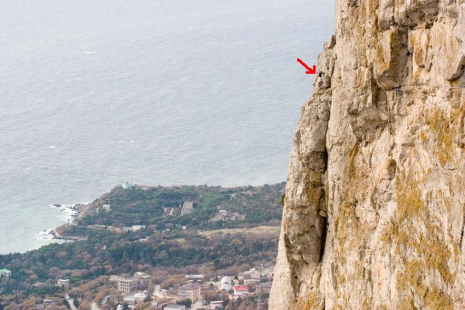 Маленький шаг вперед. (Альпинизм, free solo, крым, форосский кант, семерка, андрей нефёдов)