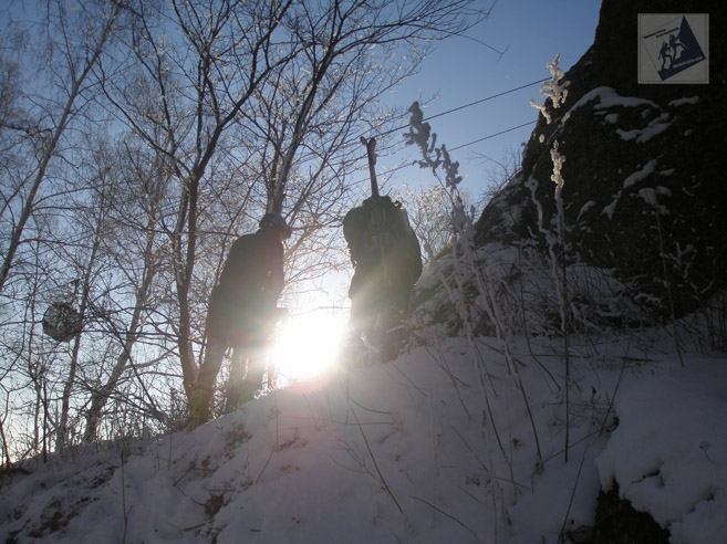 Чемпионат России 2008. Ски-альпинизм. Командная гонка. (Ски-тур, магнитогорск)