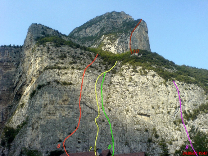 Пиколо Даин. Западная стена