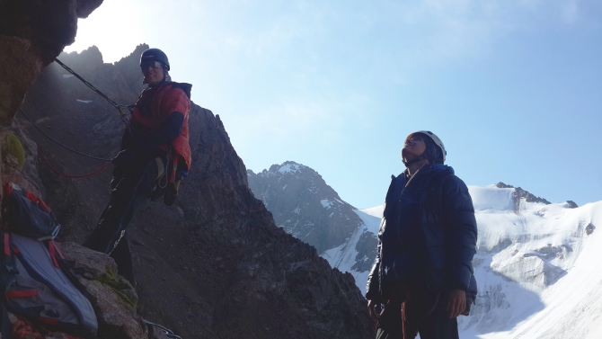 Белый мрамор (Альпинизм, мраморная стена, хан-тенгри, marble wall, рассказ, восхождение)