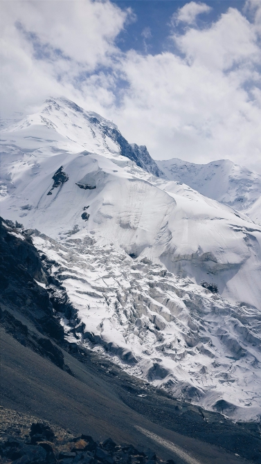 Белый мрамор (Альпинизм, мраморная стена, хан-тенгри, marble wall, рассказ, восхождение)