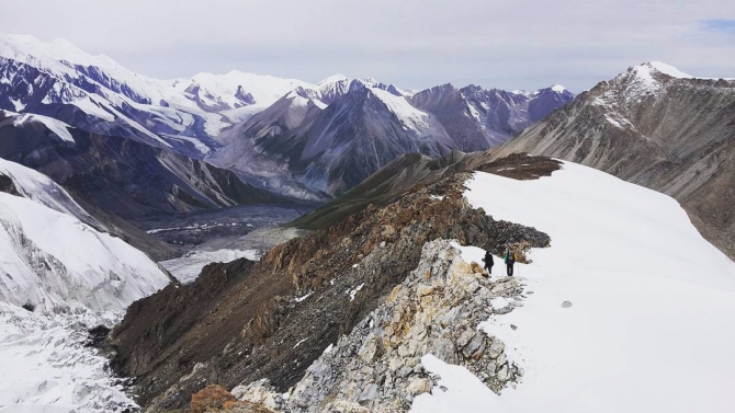 Белый мрамор (Альпинизм, мраморная стена, хан-тенгри, marble wall, рассказ, восхождение)