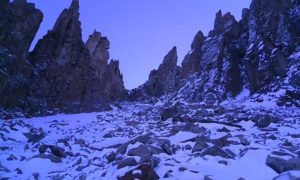 Первопроход на п.Учитель (Альпинизм, альпинизм)