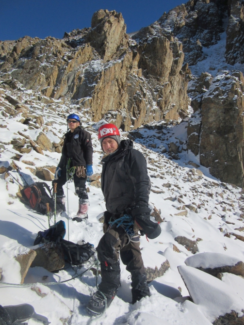 Первопроход на п.Учитель (Альпинизм, альпинизм)