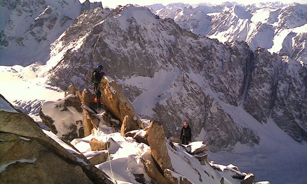 Первопроход на п.Учитель (Альпинизм, альпинизм)