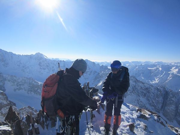 Первопроход на п.Учитель (Альпинизм, альпинизм)