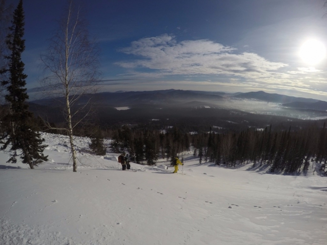 Школа скитура в Шерегеше от местного проекта Sibextreme (Ски-тур)