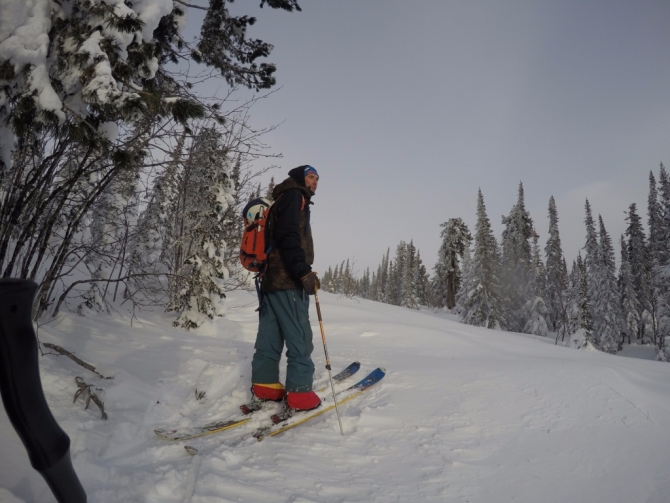 Школа скитура в Шерегеше от местного проекта Sibextreme (Ски-тур)