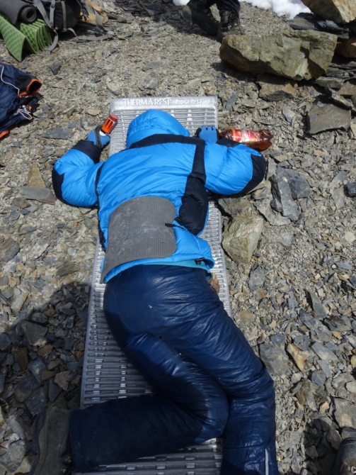 Кармадон. Казбек с севера в сентябре. (Горный туризм)