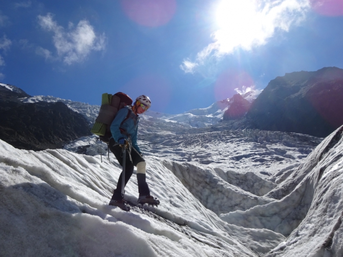 Кармадон. Казбек с севера в сентябре. (Горный туризм)