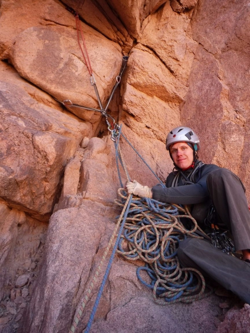 Альпинизм на Синае. Школа Скалистого Дамана. (египет, синай, санта катерина, зимний альпинизм, тёплые скалы)