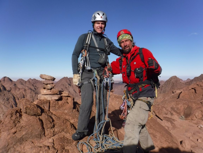 Альпинизм на Синае. Школа Скалистого Дамана. (египет, синай, санта катерина, зимний альпинизм, тёплые скалы)