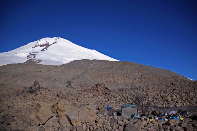 Траверс Эльбруса с востока на запад 18.08.2016-24.08.2016 (Альпинизм)