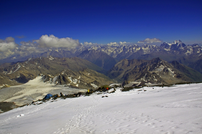 Траверс Эльбруса с востока на запад 18.08.2016-24.08.2016 (Альпинизм)