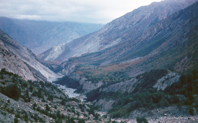 Неудачный 1976 год. Часть 2. Холодная на Шини-Бини. (Горный туризм)