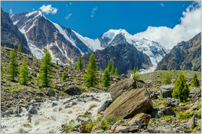 Перезимовать лето... Фотоотчёт (много картинок, мало текста, Горный туризм)