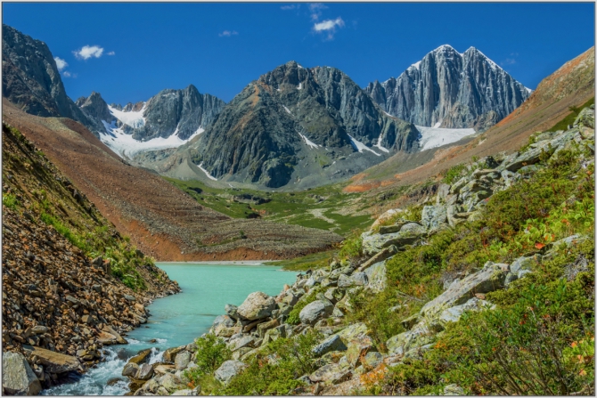 Перезимовать лето... Фотоотчёт (много картинок, мало текста, Горный туризм)