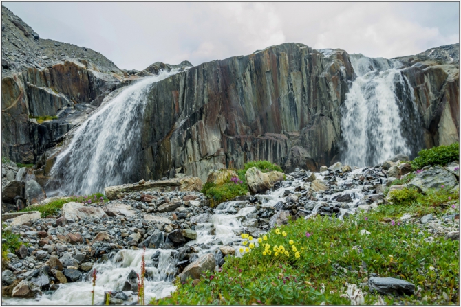 Перезимовать лето... Фотоотчёт (много картинок, мало текста, Горный туризм)