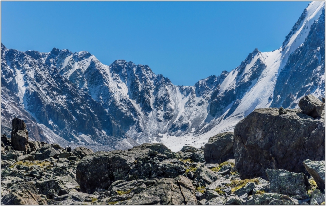 Перезимовать лето... Фотоотчёт (много картинок, мало текста, Горный туризм)