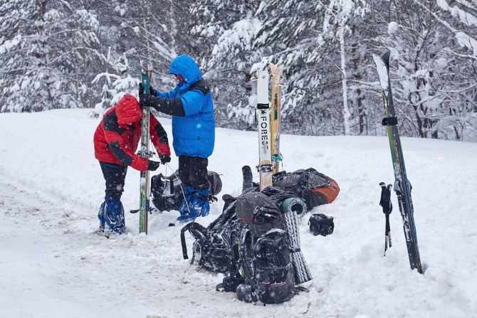 Занимательное Китоведение (Путешествия, лыжный туризм, южный урал, Хребет Нары)
