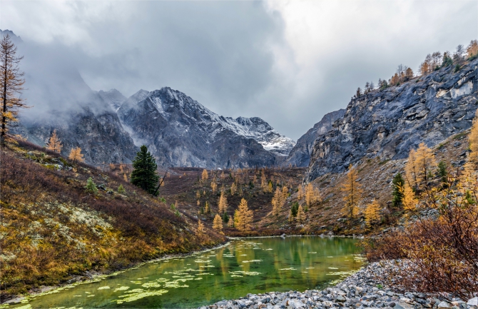 Голубое озеро_ Алтай_2016_сентябрь_фотоотчёт (много фото, Горный туризм)
