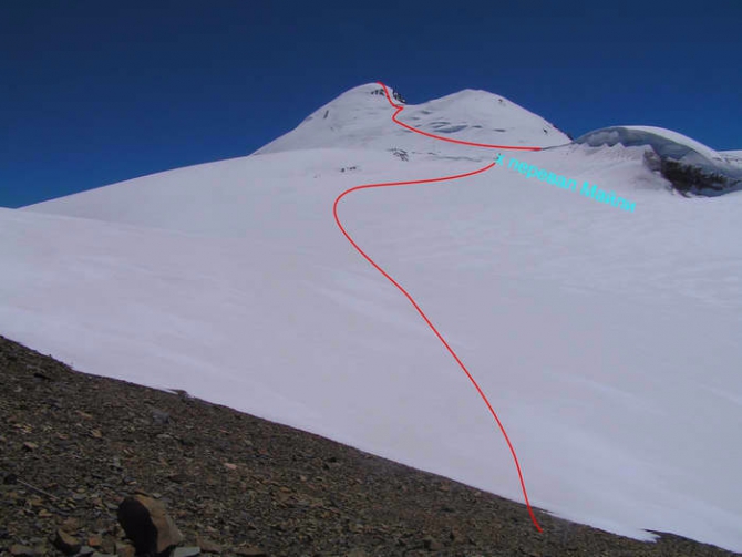 Неоконченное свидание с Казбеком, январь 2017 (Альпинизм)