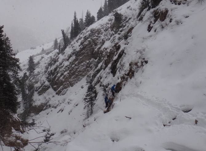 Зимние сборы альпклуба МАИ в Туюк-Су (Альпинизм, альпинизм, тянь-шань, казахстан)
