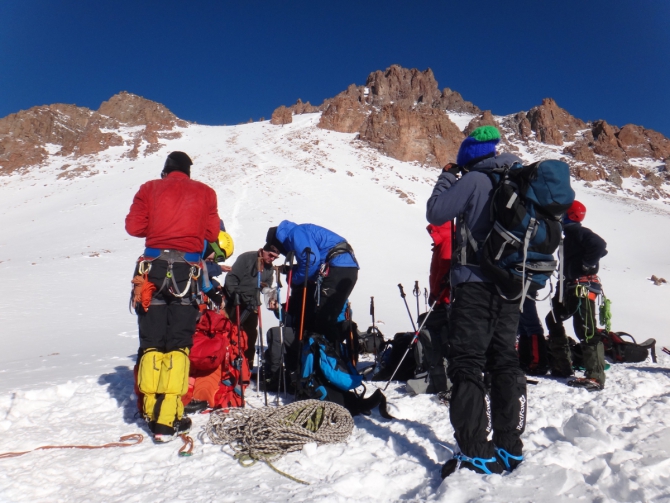 Зимние сборы альпклуба МАИ в Туюк-Су (Альпинизм, альпинизм, тянь-шань, казахстан)