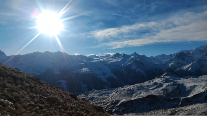 Январские Безенги или первый раз в первый класс. (Альпинизм, ФА СПб, политехник, ак-кая)