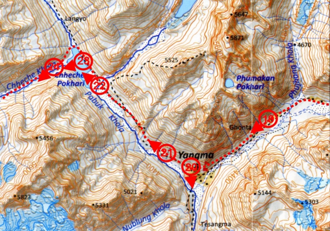 Альтернативный вариант восточной части Большой Гималайской тропы (Горный туризм, GHT, трекинг, гималаи)