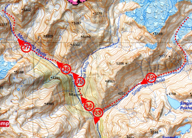 Альтернативный вариант восточной части Большой Гималайской тропы (Горный туризм, GHT, трекинг, гималаи)