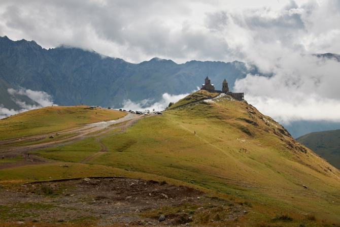 немного фотографий с осеннего Казбека 2016 (Альпинизм)