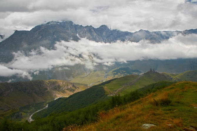 немного фотографий с осеннего Казбека 2016 (Альпинизм)