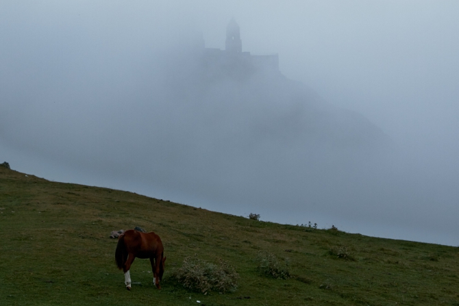 немного фотографий с осеннего Казбека 2016 (Альпинизм)