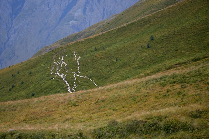 немного фотографий с осеннего Казбека 2016 (Альпинизм)