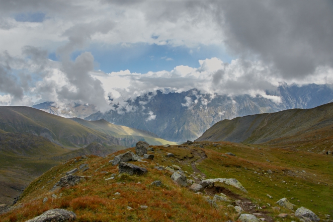 немного фотографий с осеннего Казбека 2016 (Альпинизм)