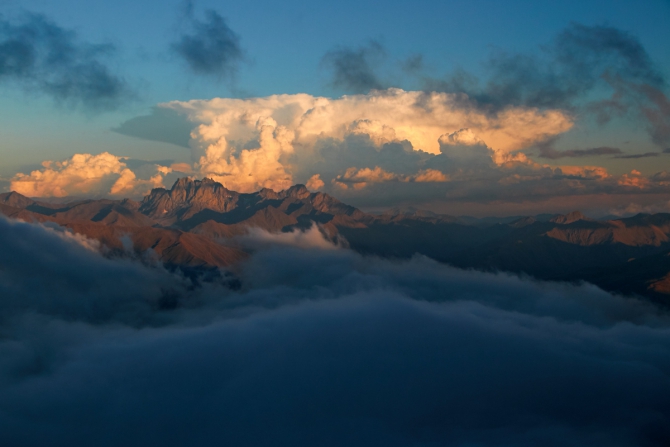 немного фотографий с осеннего Казбека 2016 (Альпинизм)
