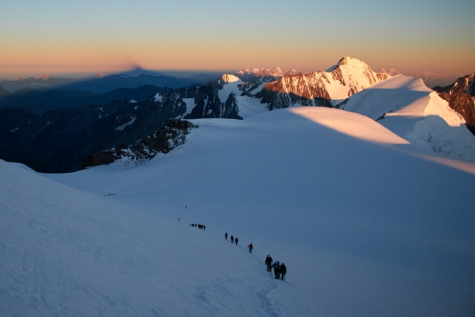 немного фотографий с осеннего Казбека 2016 (Альпинизм)