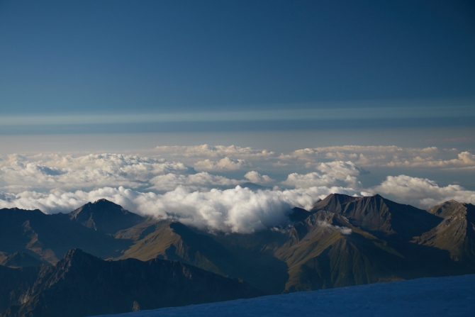 немного фотографий с осеннего Казбека 2016 (Альпинизм)