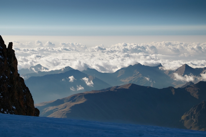 немного фотографий с осеннего Казбека 2016 (Альпинизм)
