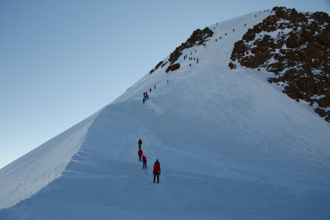 немного фотографий с осеннего Казбека 2016 (Альпинизм)
