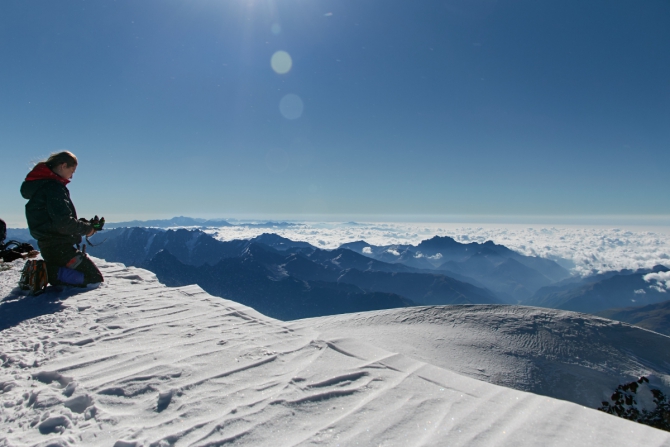 немного фотографий с осеннего Казбека 2016 (Альпинизм)