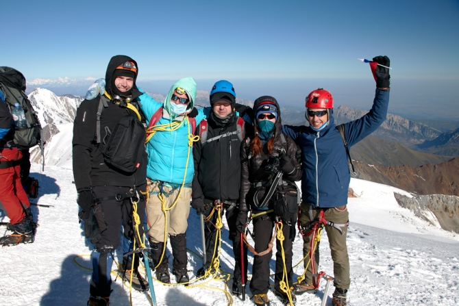 немного фотографий с осеннего Казбека 2016 (Альпинизм)