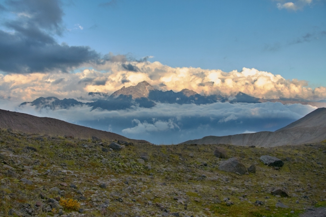 немного фотографий с осеннего Казбека 2016 (Альпинизм)
