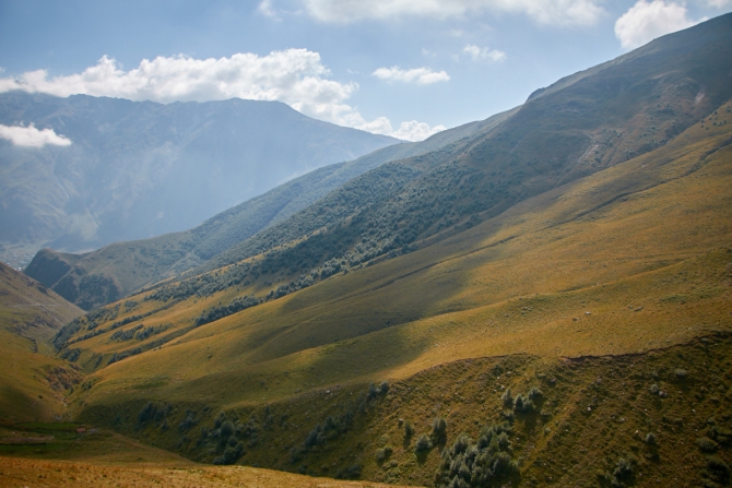 немного фотографий с осеннего Казбека 2016 (Альпинизм)