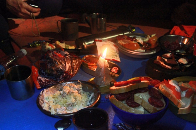 Как мы сходили на НГ 2017 в поход на Кавказ. Много фото. (Горный туризм)