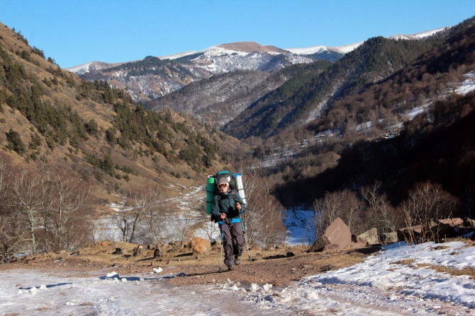 Как мы сходили на НГ 2017 в поход на Кавказ. Много фото. (Горный туризм)