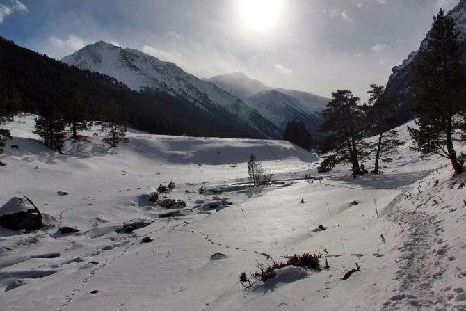 Как мы сходили на НГ 2017 в поход на Кавказ. Много фото. (Горный туризм)
